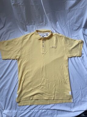 Orvis Men’s Pale Yellow Polo Shirt
